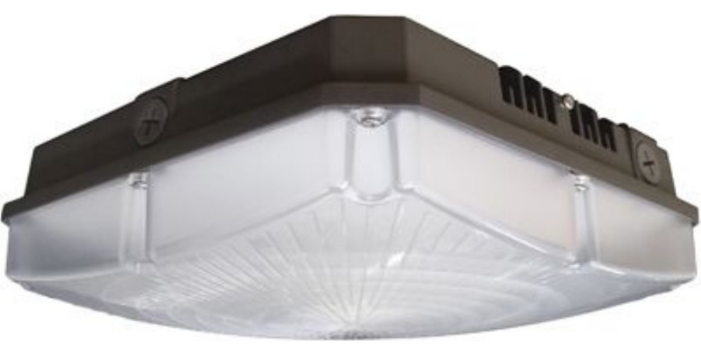 Nuvo Lighting 8.5 Inch 40W 4000K 1 LED Surface Mount  Bronze Finish   Transitional   Outdoor Flush mount Ceiling Lighting   by 1STOPlighting  Houzz