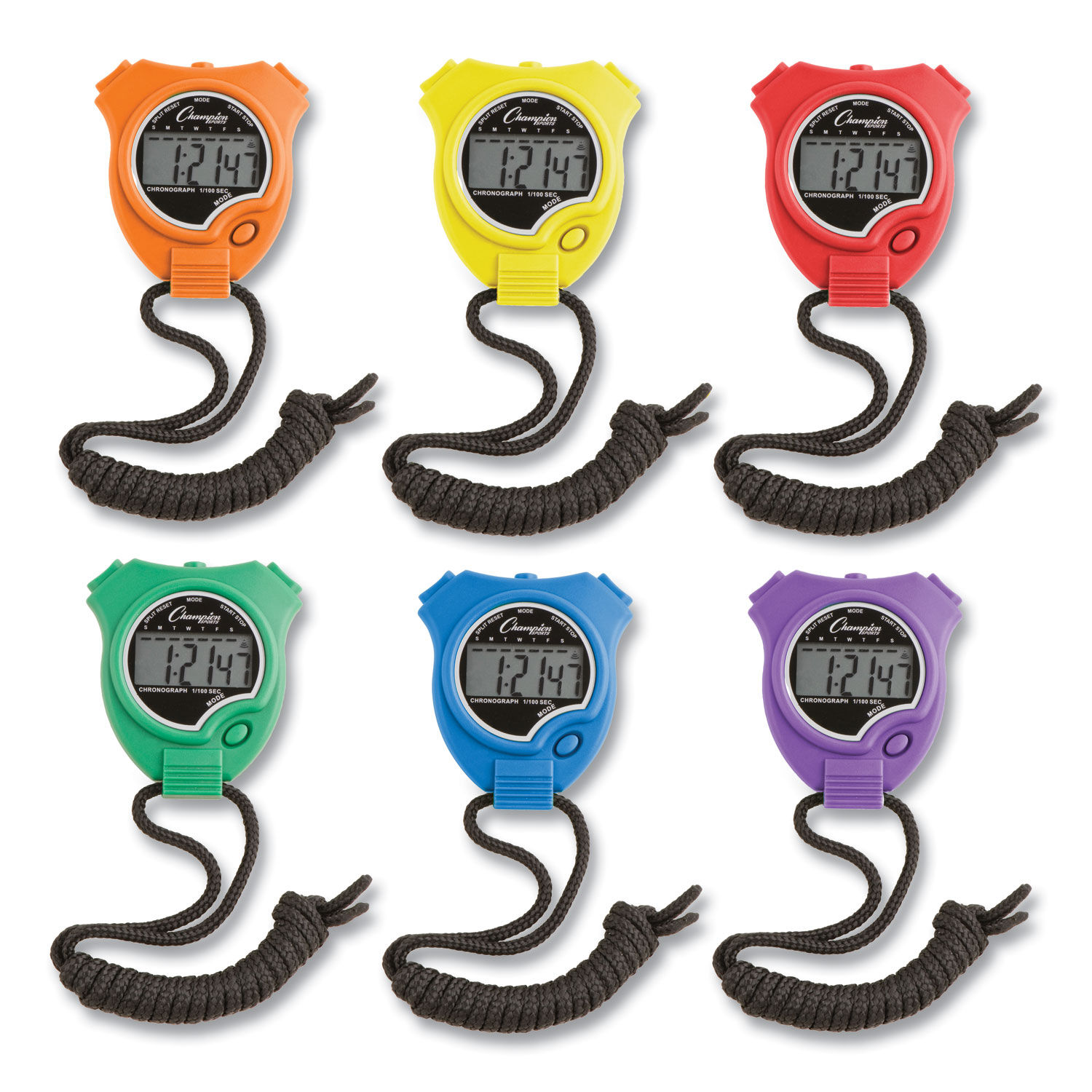 Water-Resistant Stopwatches by Champion Sports CSI910SET