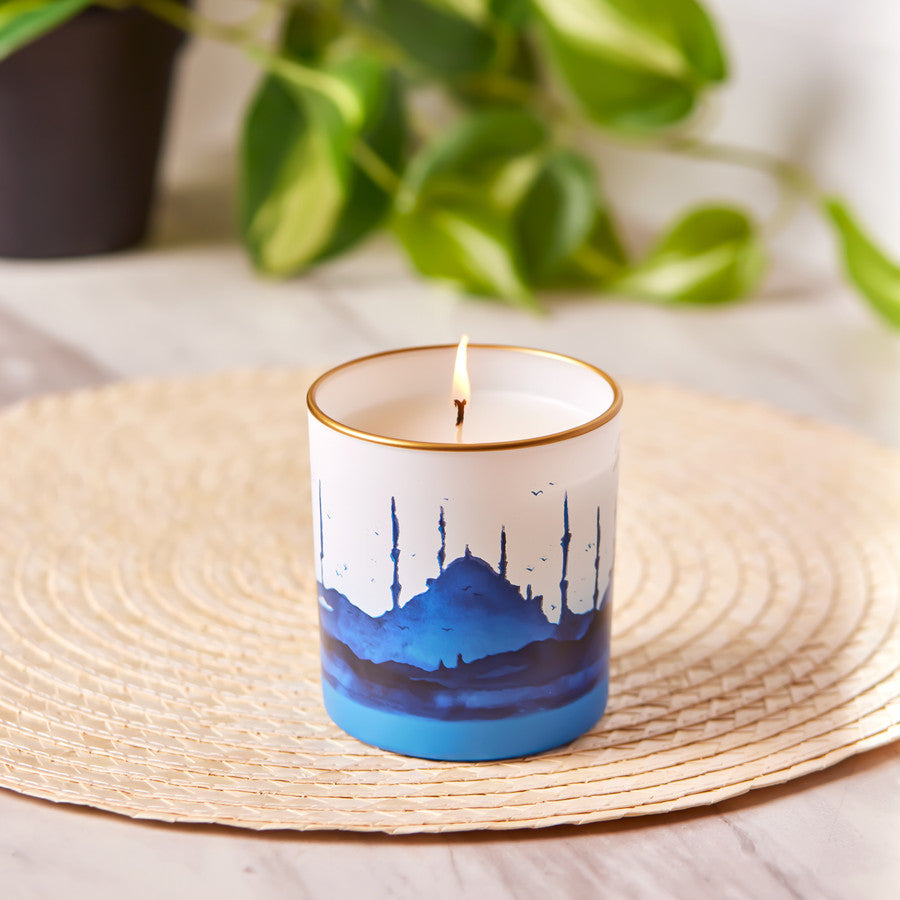 Karaca Istanbul Pattern Scented Candle Holder 8.5X9.5 Cm 153.21.01.0169