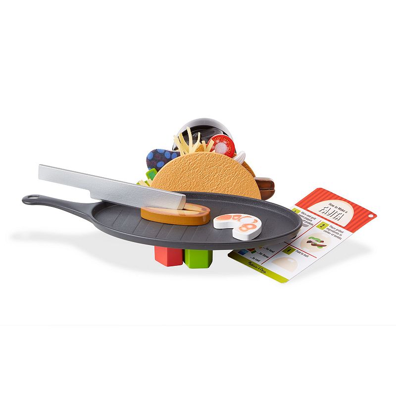 Melissa and Doug Fill and Fold Taco and Tortilla Set