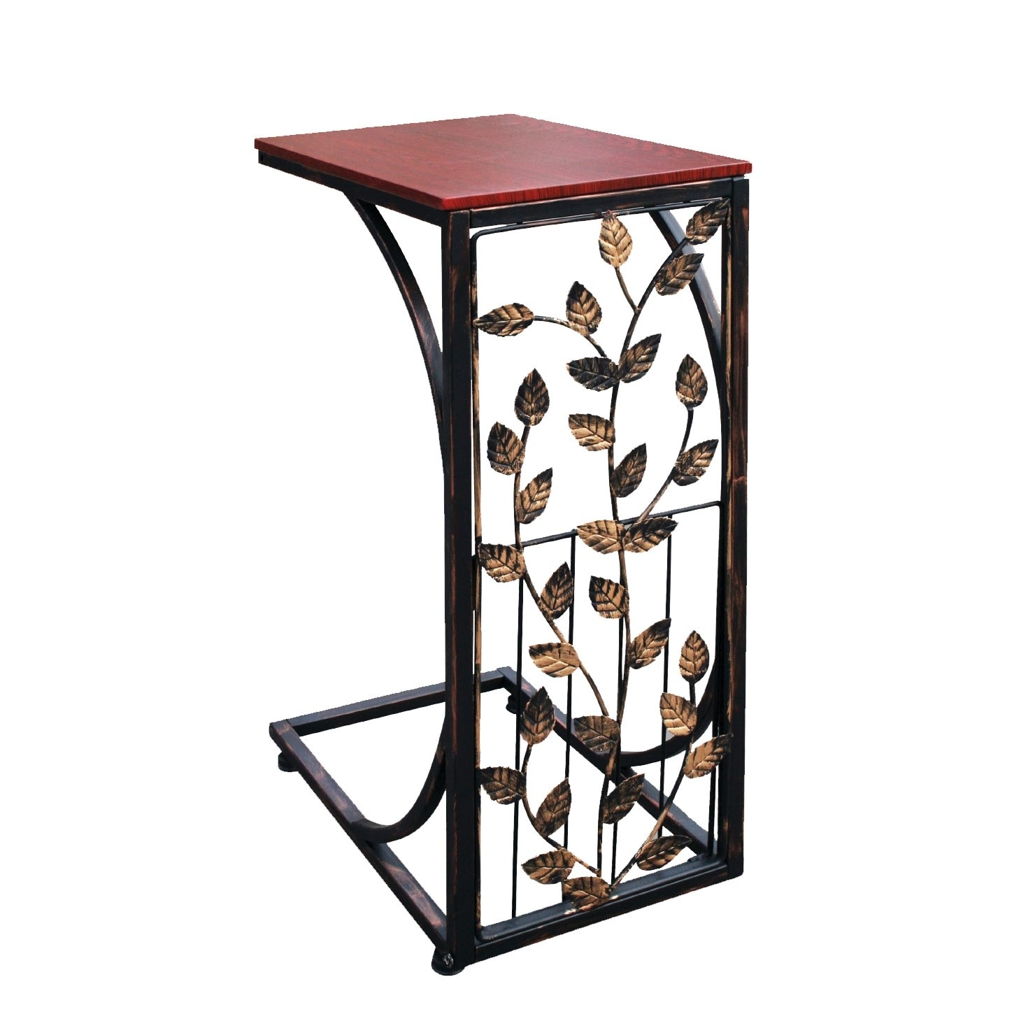 Leaf Design side sofa table - 12