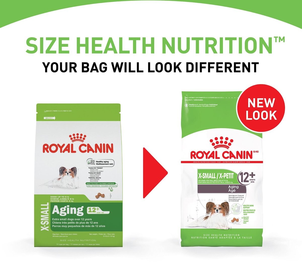 Royal Canin Size Health Nutrition X-Small Aging 12+ Dry Dog Food