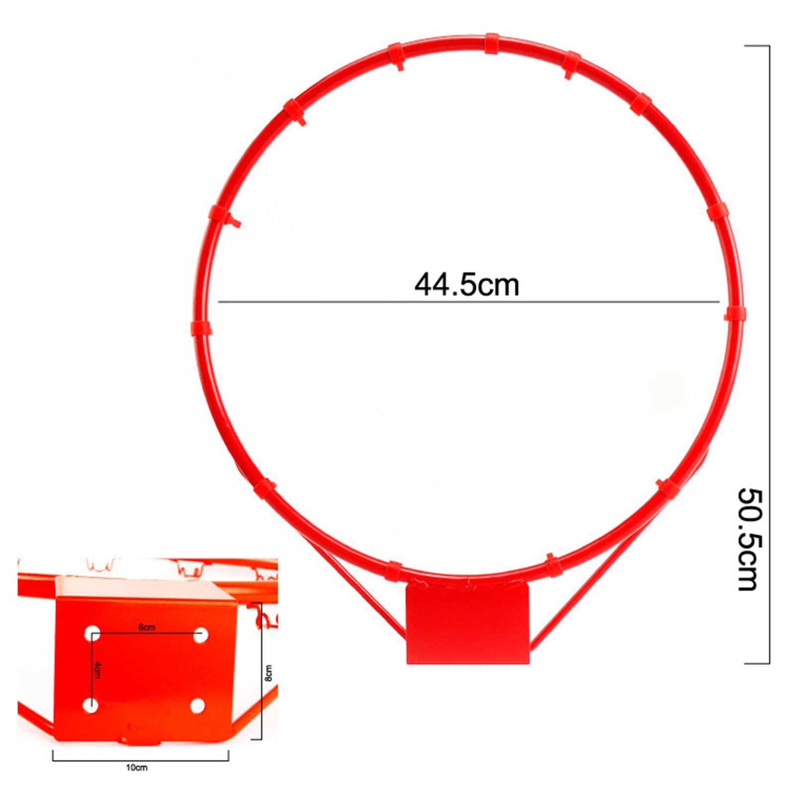 Professional Basketball Hoop Net Mounted Basketball Frame Nets Replacement Basketball Net Replacement Basketball Net for Outdoor Indoor 17.72in