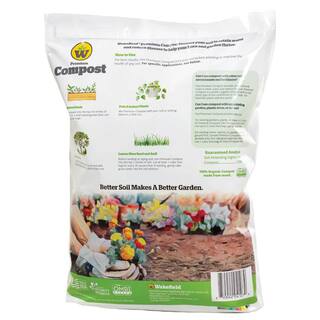 WAKEFIELD Premium Compost Soil Amendment - 1 cu. ft. Bag 04107