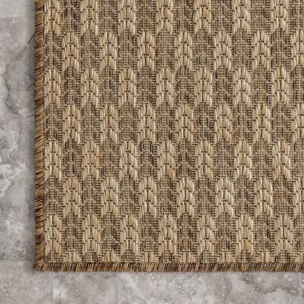 Nuloom Chevron Striped Indoor outdoor Area Rug