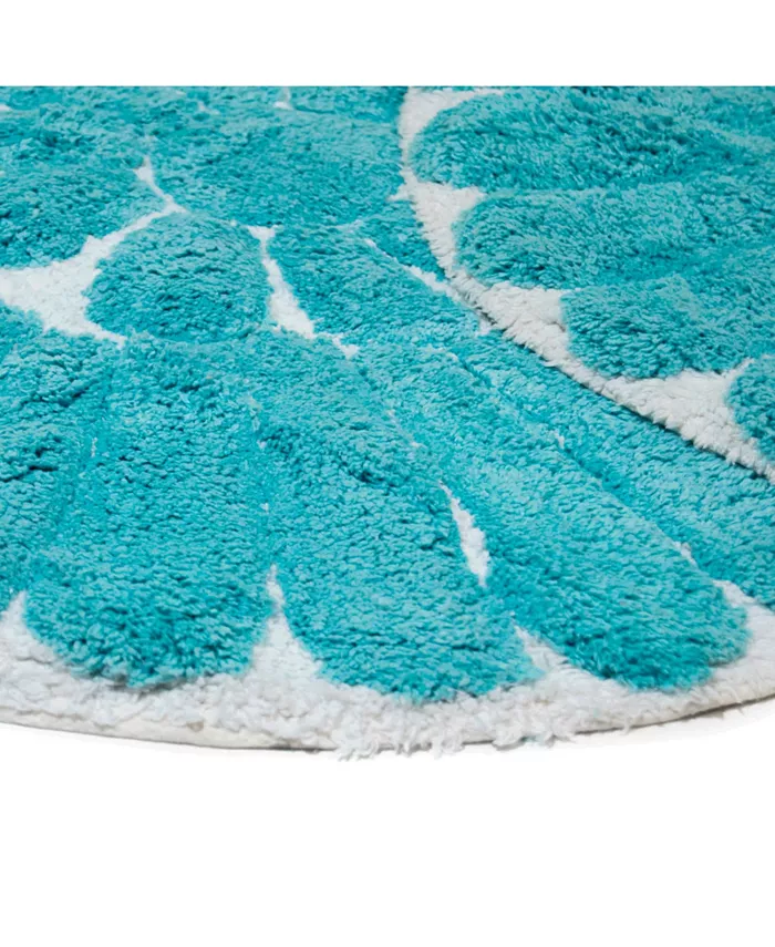 Chesapeake Bursting Flower 2 Piece Bath Rug Set