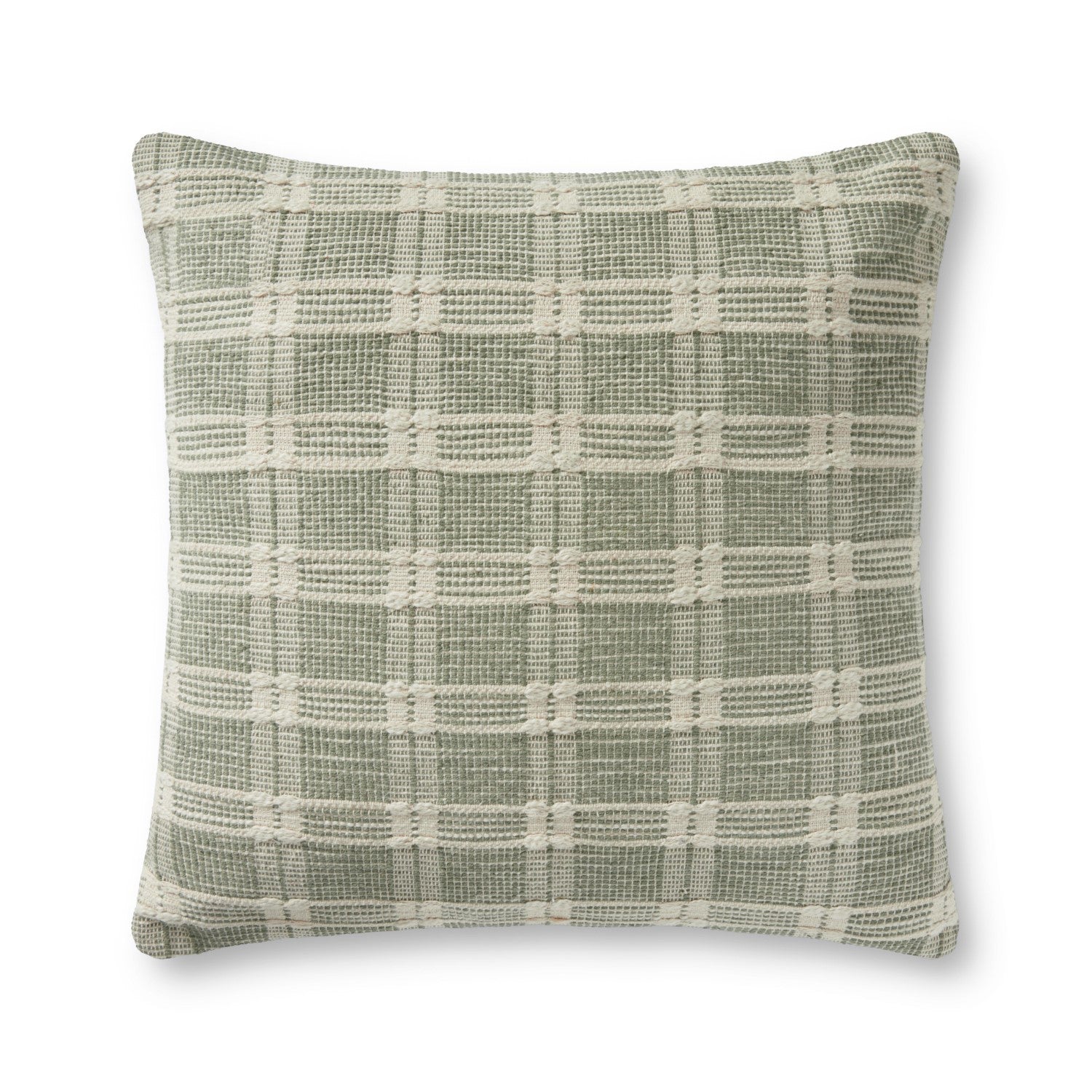 Hand Woven Green Pillow