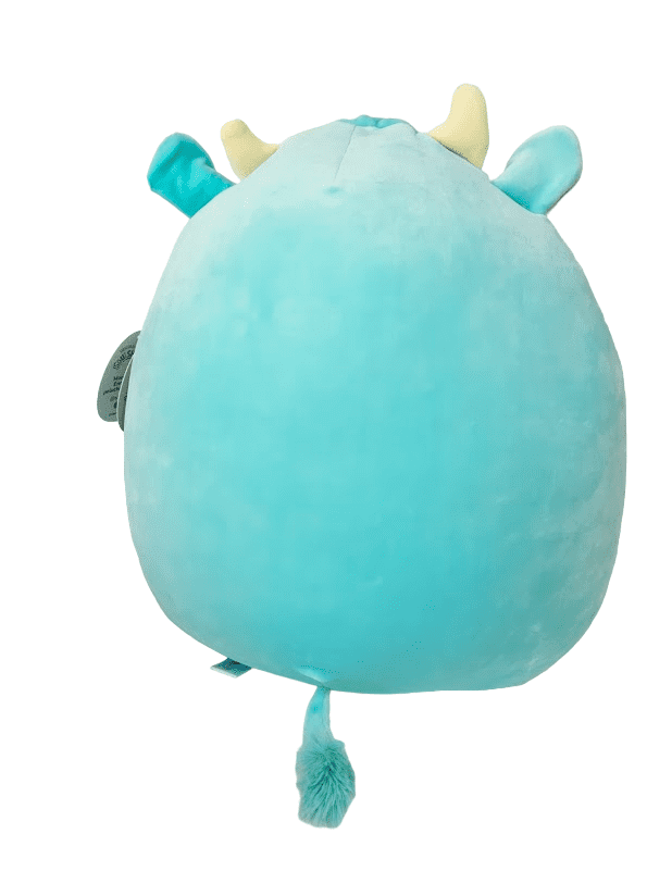 Squishmallows Official Kellytoys Plush 16 Inch Tuluck the Blue Cow Ultra Rare Tag Hard to Find Ultimate Soft Plush Stuffed Toy