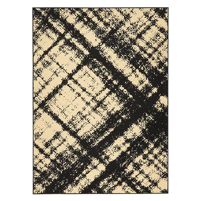 Nourison Grafix Bold Lattice Rug