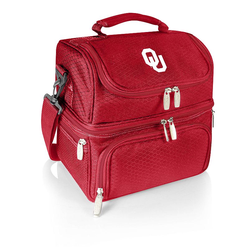 Picnic Time Oklahoma Sooners 7-Piece Insulated Cooler Lunch Tote Set