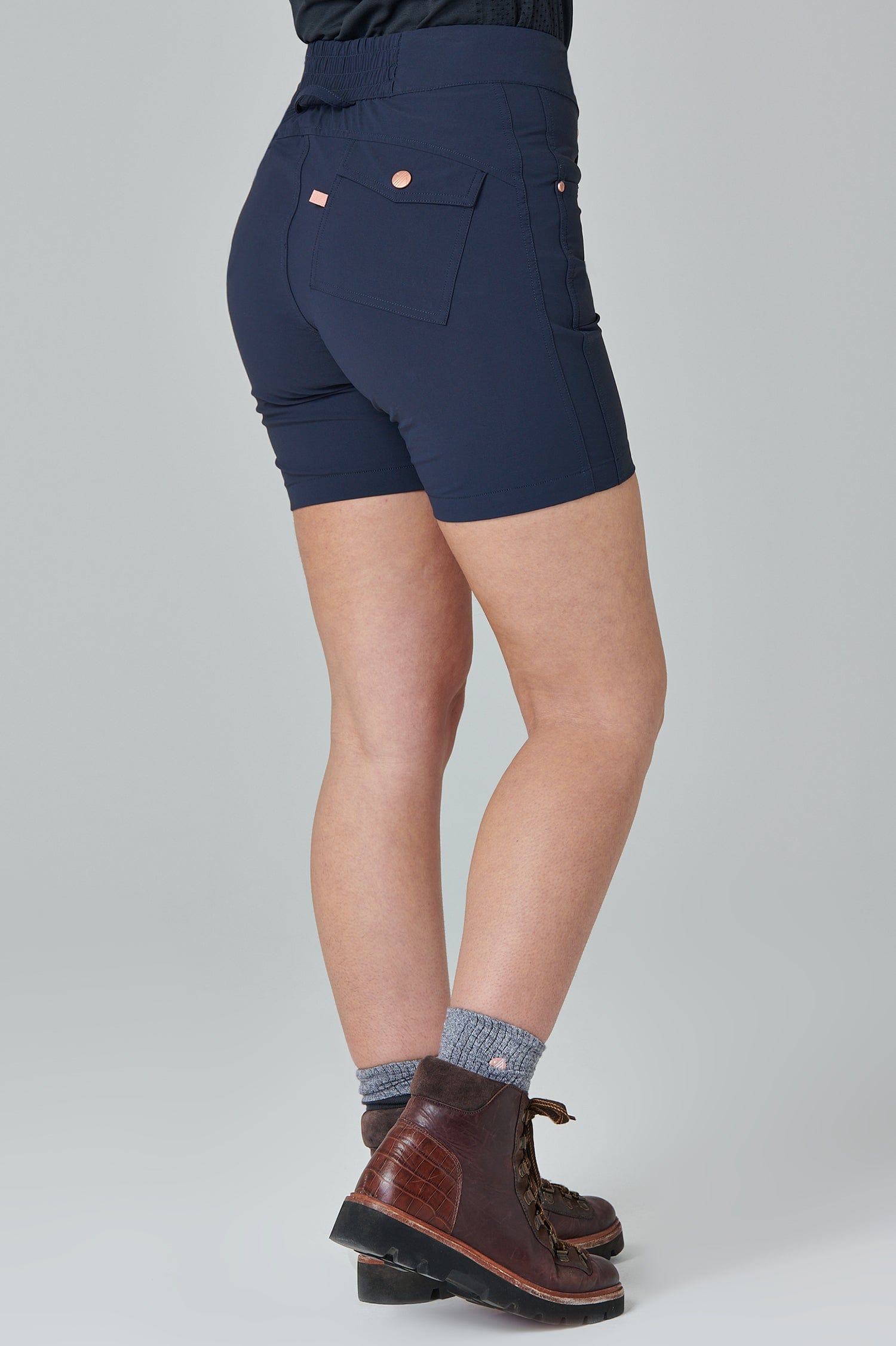 Mid Length Trek Shorts - Deep Navy