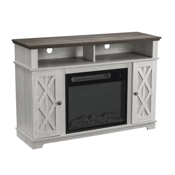 48 in. TV Stand Console for TVs up to 55 in. with Electric Fireplace - 48