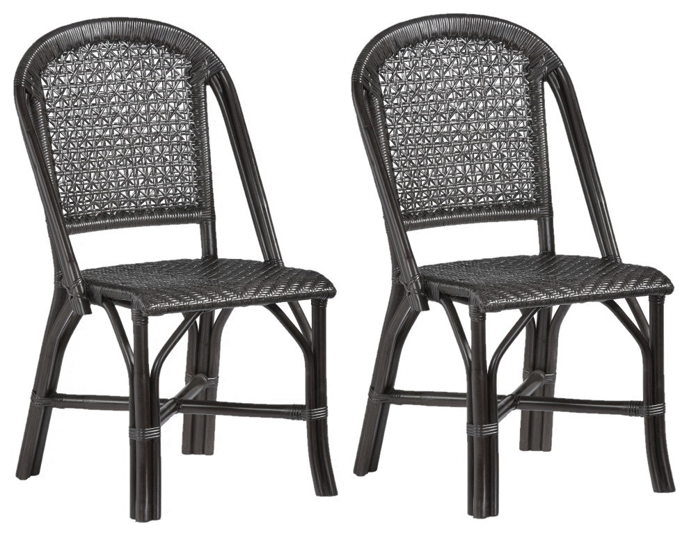 Louie Accent Side Chairs  Set of 2   Tropical   Dining Chairs   by Progressive Furniture  Houzz