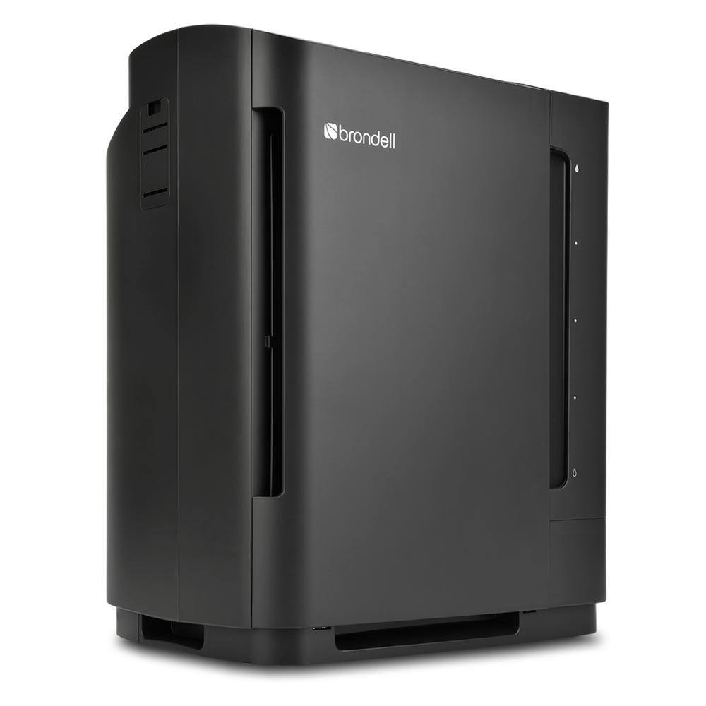 Brondell O2+ Revive TrueHEPA Air Purifier Humidifier in Black PR50-B