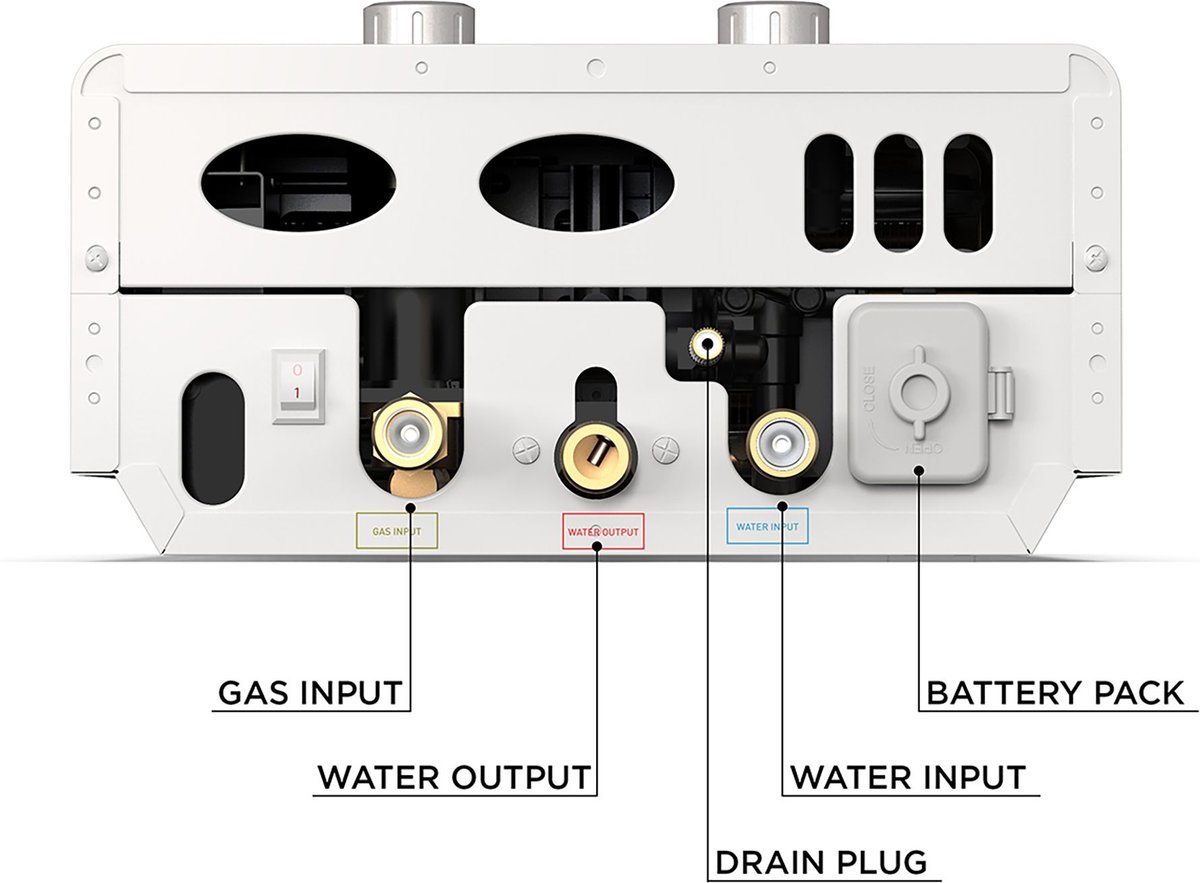 Eccotemp Luxe Portable Outdoor Tankless Water Heater