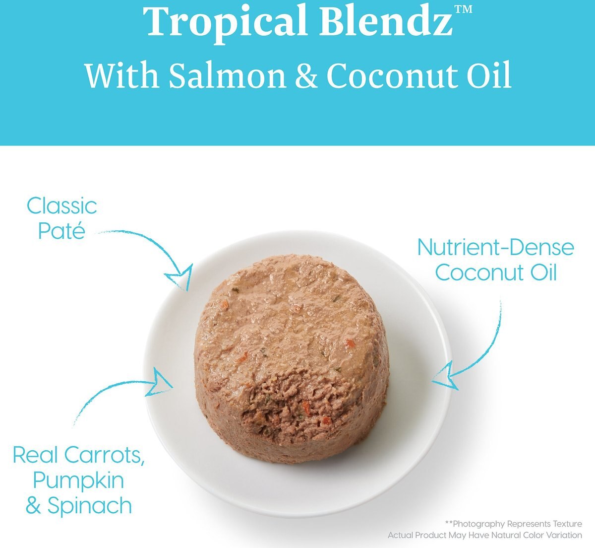 Solid Gold Tropical Blendz with Salmon and Coconut Oil Pate Grain-Free Canned Cat Food