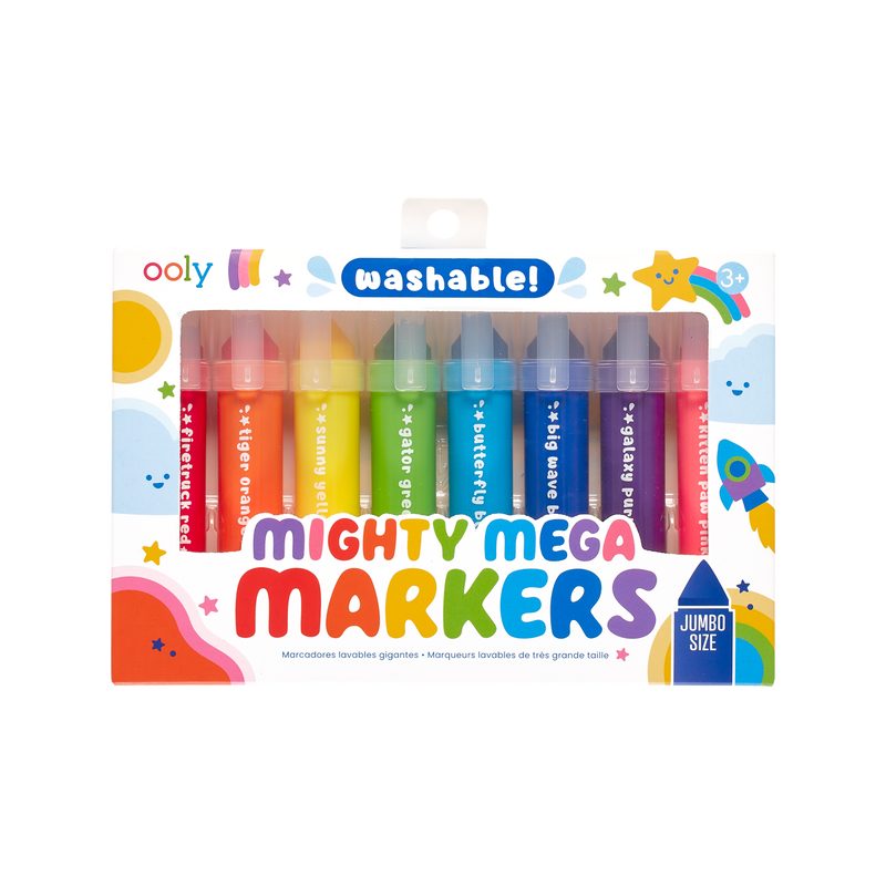 Mighty Mega Markers - Set of 8 by OOLY