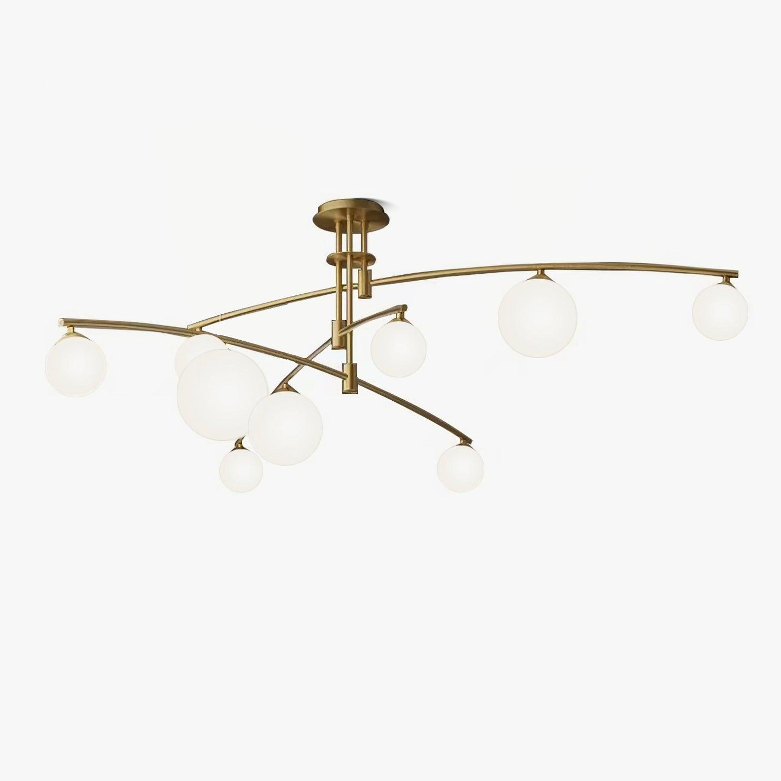 Modern Long Arm Chandelier