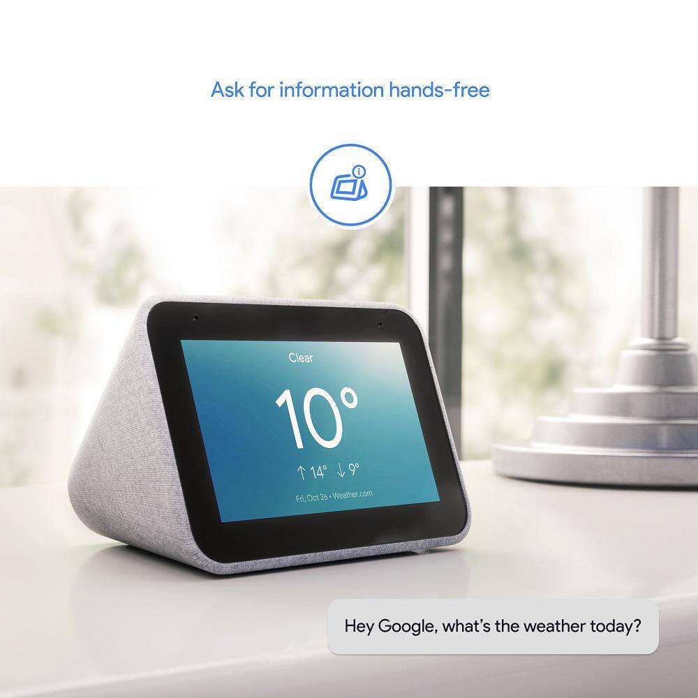 Lenovo Smart Clock with the Google Assistant ZA4R0002US