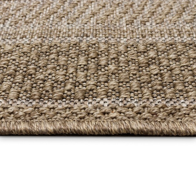 Liora Manne Orly Border Indoor outdoor Rug