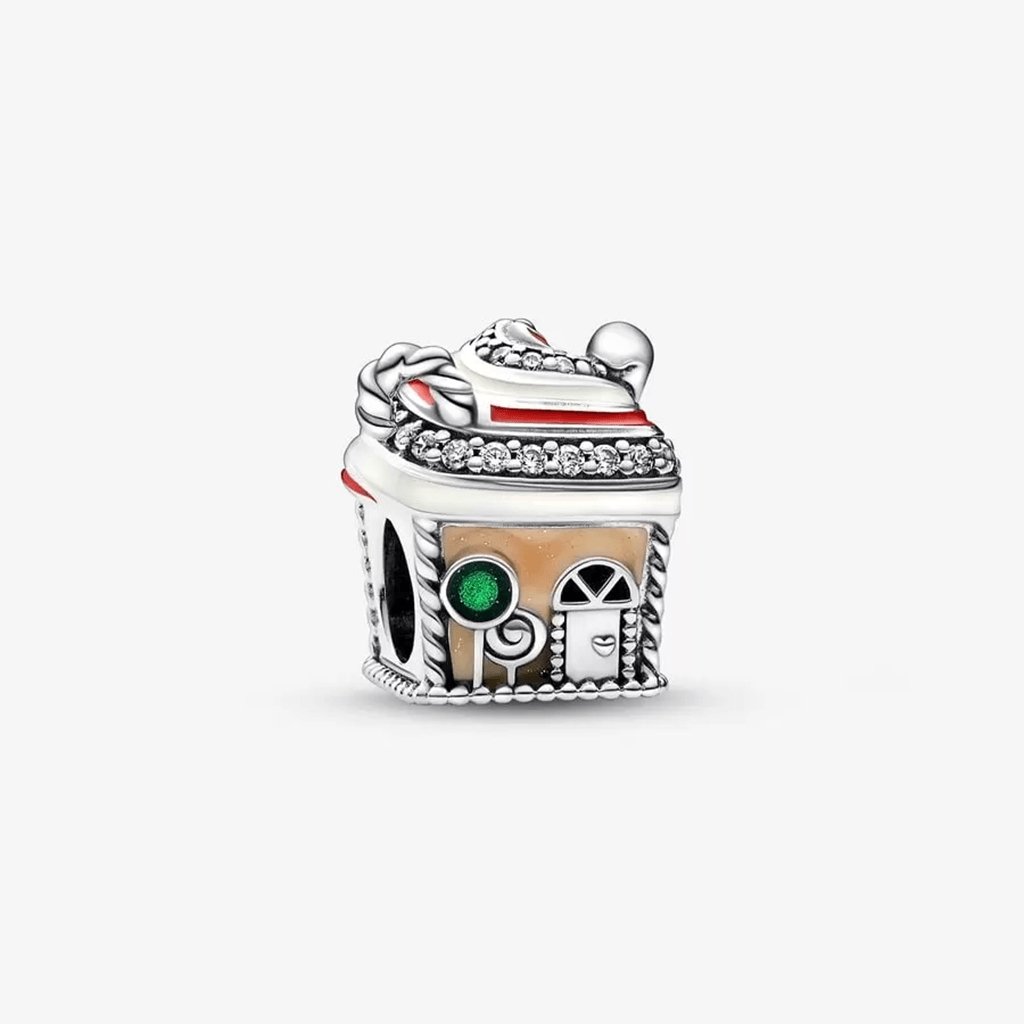 PANDORA  Festive Gingerbread House Charm