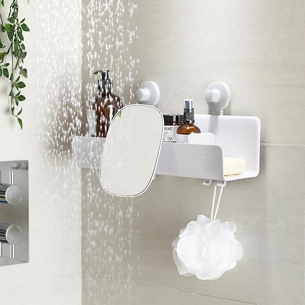 Joseph Joseph Large Shower Shelf with Removable Mirror