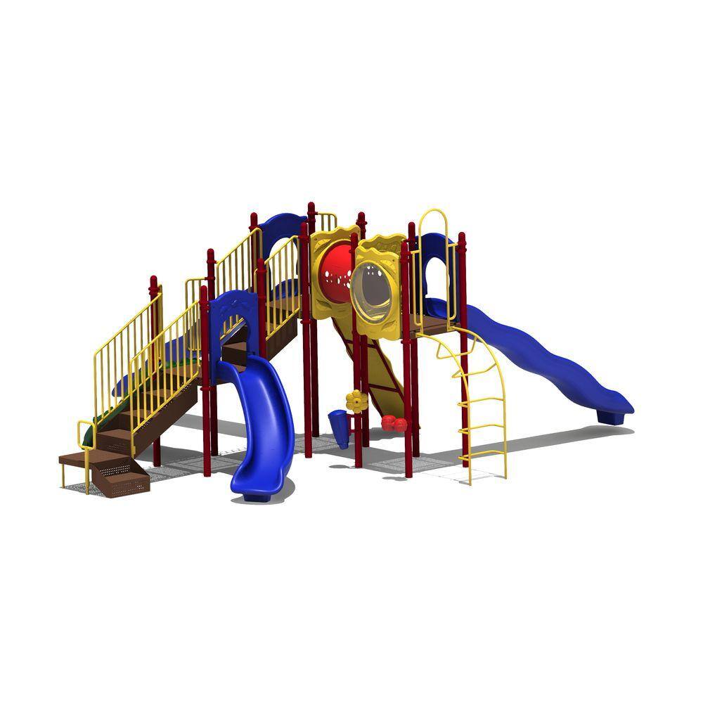 Ultra Play UPlay Today Boulder Point (Playful) Commercial Playset with Ground Spike UPLAY-079-P