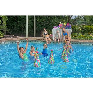 Poolmaster Party Hats Swimming Pool and Yard Ring Toss Game 86201