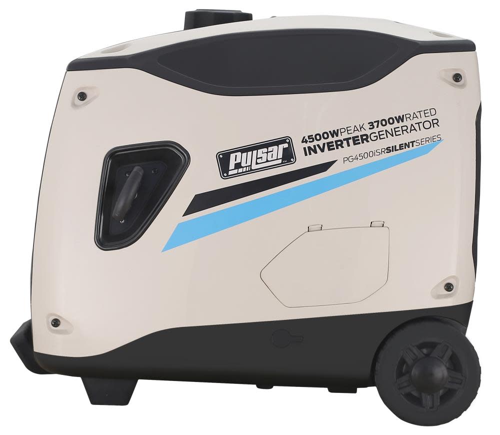 Pulsar Silent Series 4500W Peak 3700W Rated Portable Inverter Generator with Remote Start ;