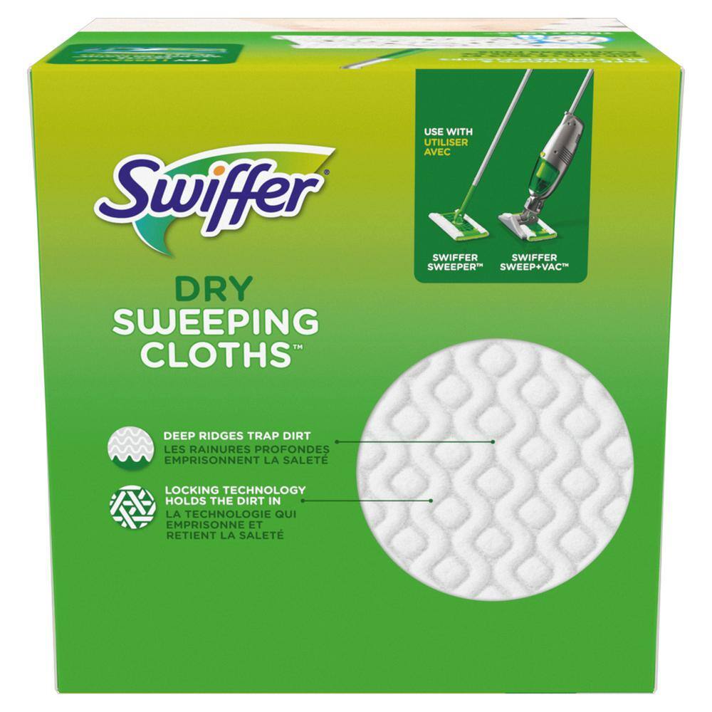 Swiffer Sweeper Dry Cloth Refills Unscented (37-Count) 003700082822