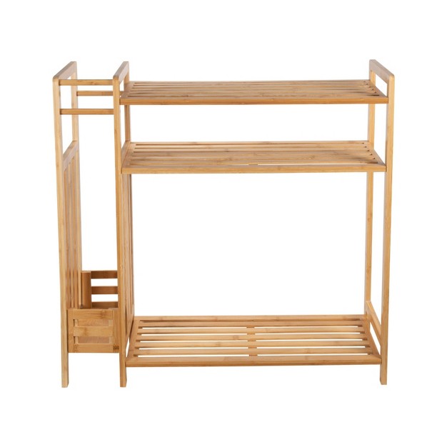 Organize It All Shoe Rack With Umbrella Stand Lohas