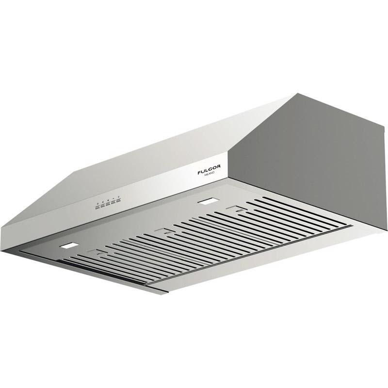 Fulgor Milano 30-inch 400 Series Under-Cabinet Range Hood with LED Lighting F4 UC30 S1