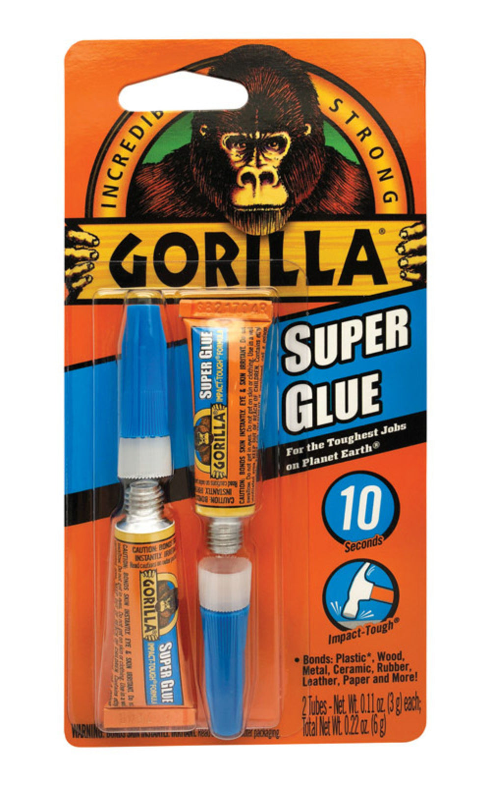 GORILLA SUPERGLUE 2PK 3G