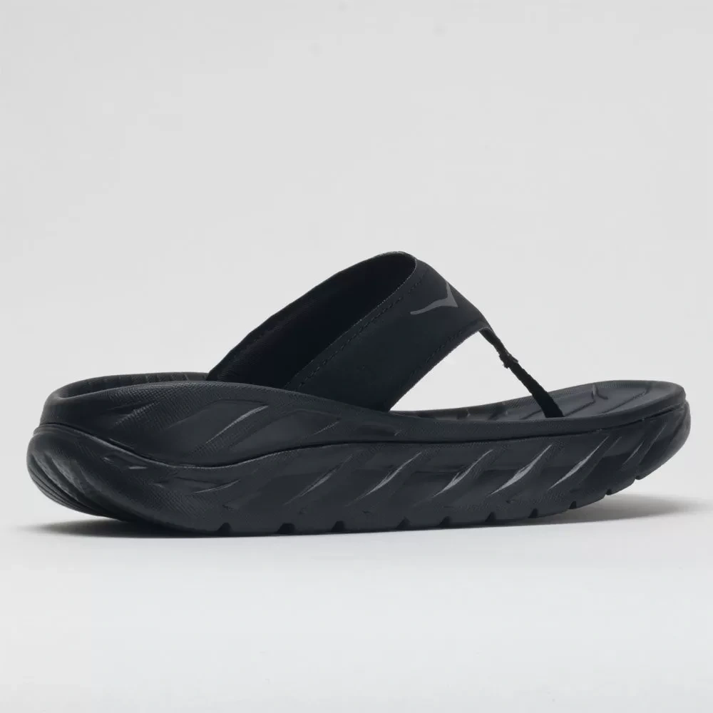 Hoka One One Ora Recovery Flip Women's Black/Dark Gull Gray