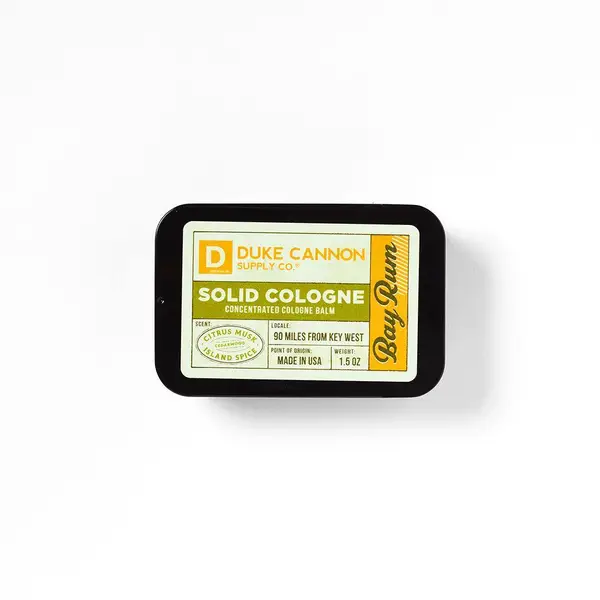 Duke Cannon Bay Rum Solid Cologne