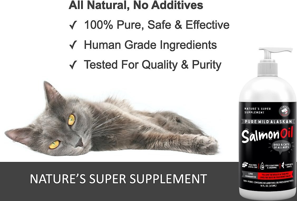 Finest for Pets Wild Alaskan Salmon Oil Dog and Cat Supplement