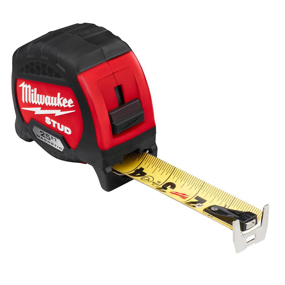 Milwaukee 25ft Magnetic STUD Tape Measure 48-22-9725M from Milwaukee