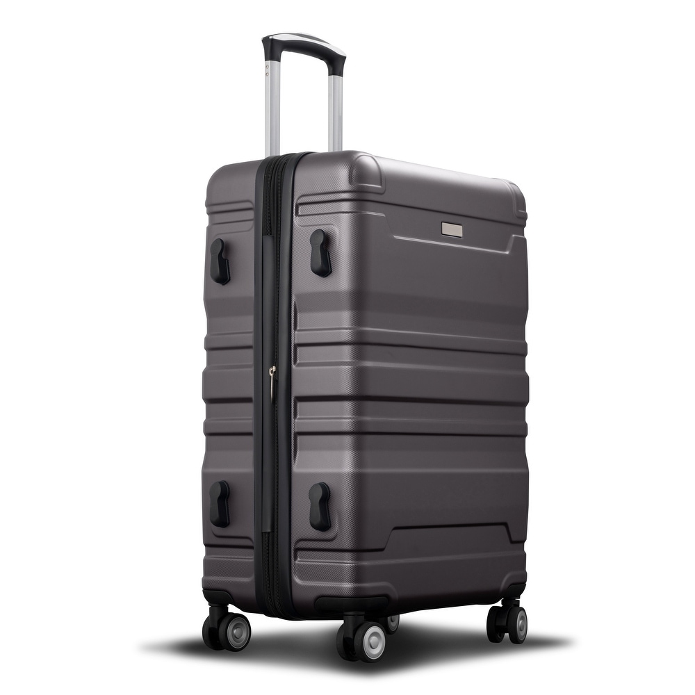 Luggage Sets Expandable ABS 3pcs Luggage Sets Hardside Suitcase Sets Spinner Suitcase with TSA Lock (20''24''28'')
