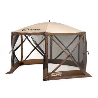 Clam Quick Set Escape Portable Outdoor Gazebo Canopy with Wind Panels (6-Pack) CLAM-9879 + 2 x CLAM-9898