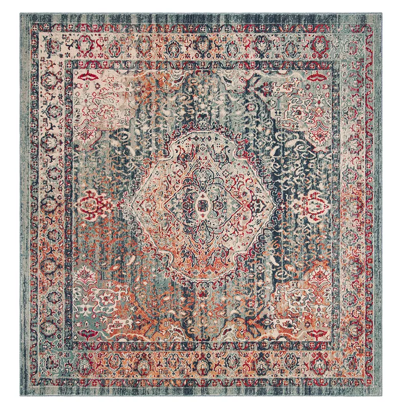 Safavieh Shiloh Distressed Medallion Rug