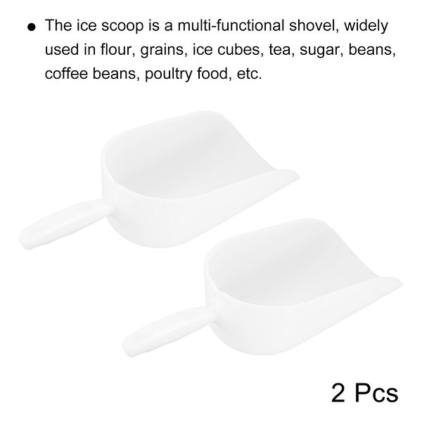 2Pcs Hand Scoop 9.8x4.7x4.1