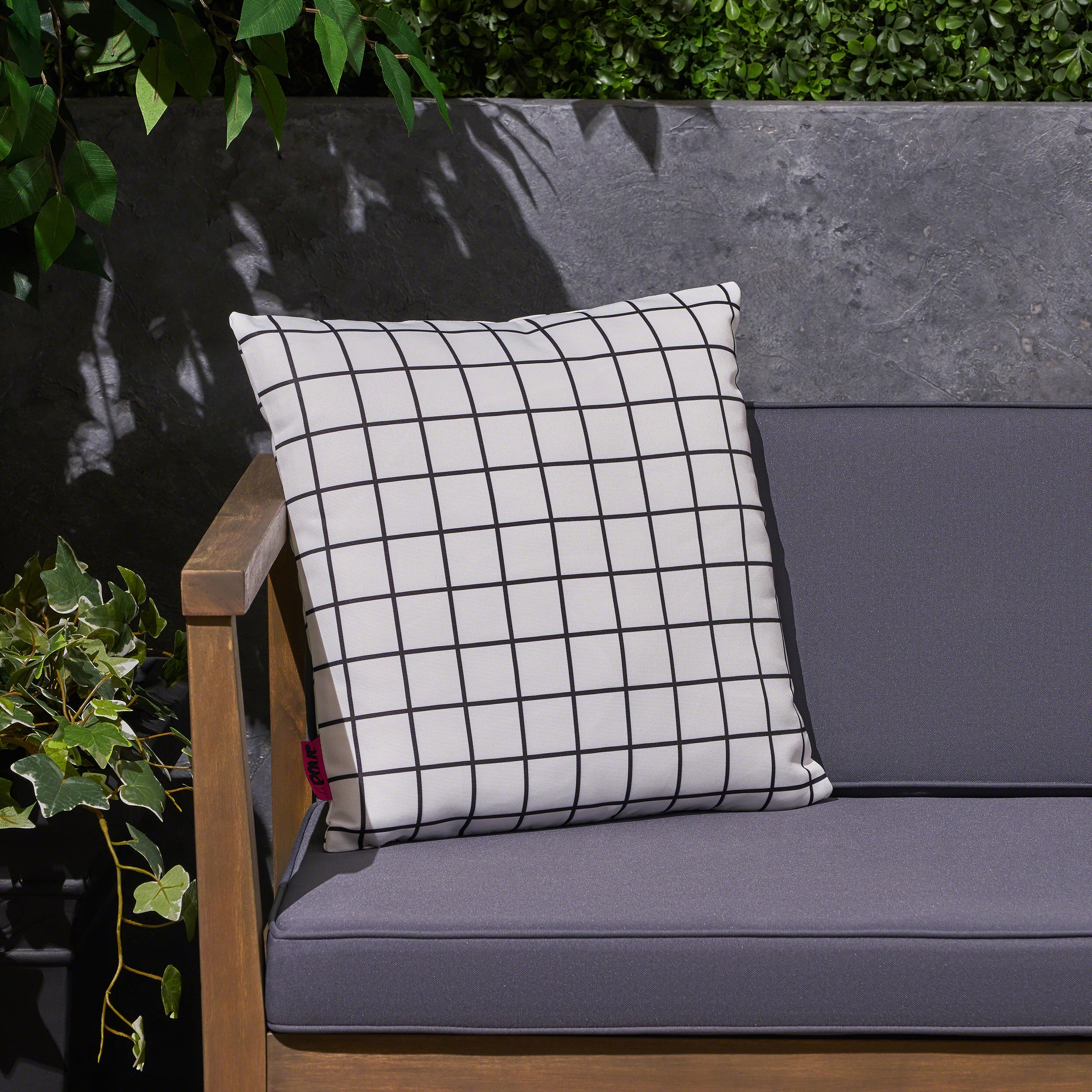 Sylvia Outdoor Cushion, 17.75