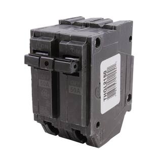 GE Q-Line 50 Amp 2 in. Double-Pole Circuit Breaker THQL2150