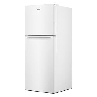 Whirlpool 24 in. 11.6 cu. ft. Top Freezer Refrigerator in White Counter Depth ENERGY STAR WRT312CZJW