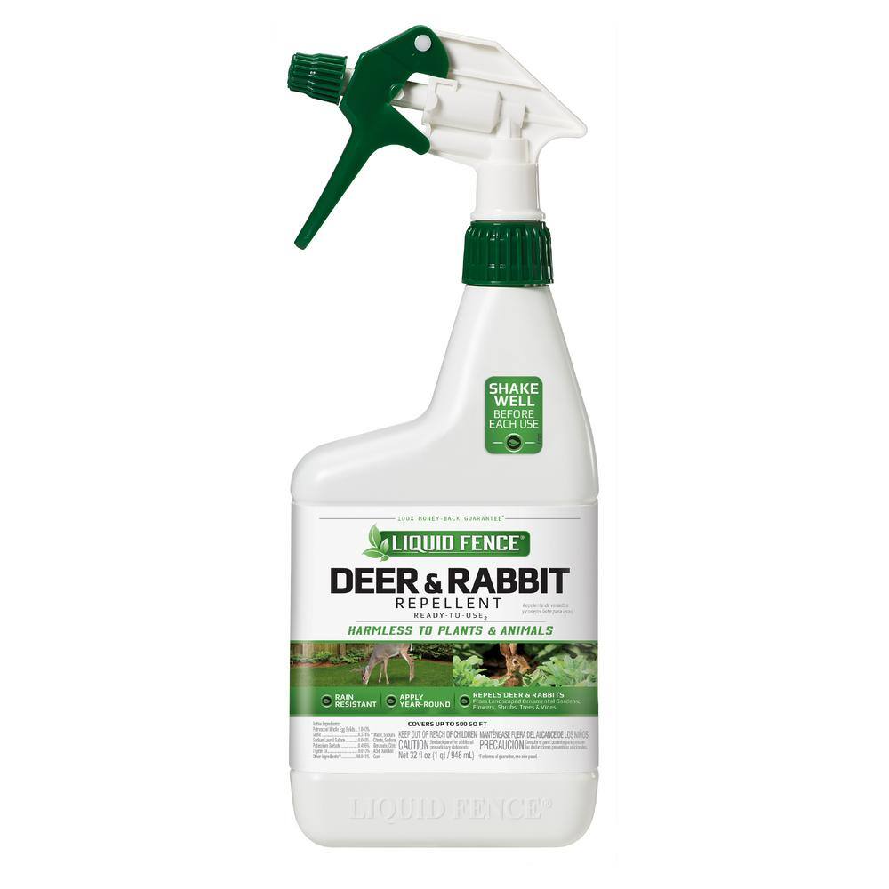 Liquid Fence 32 oz. Ready-to-Use Deer and Rabbit Repellent HG-71126-2