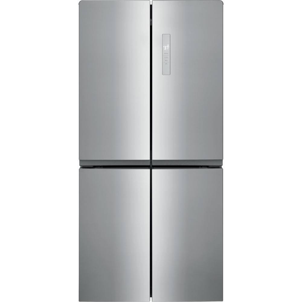 Frigidaire 17.4 cu. ft. 4-Door Refrigerator in Brushed Steel FRQG1721AV