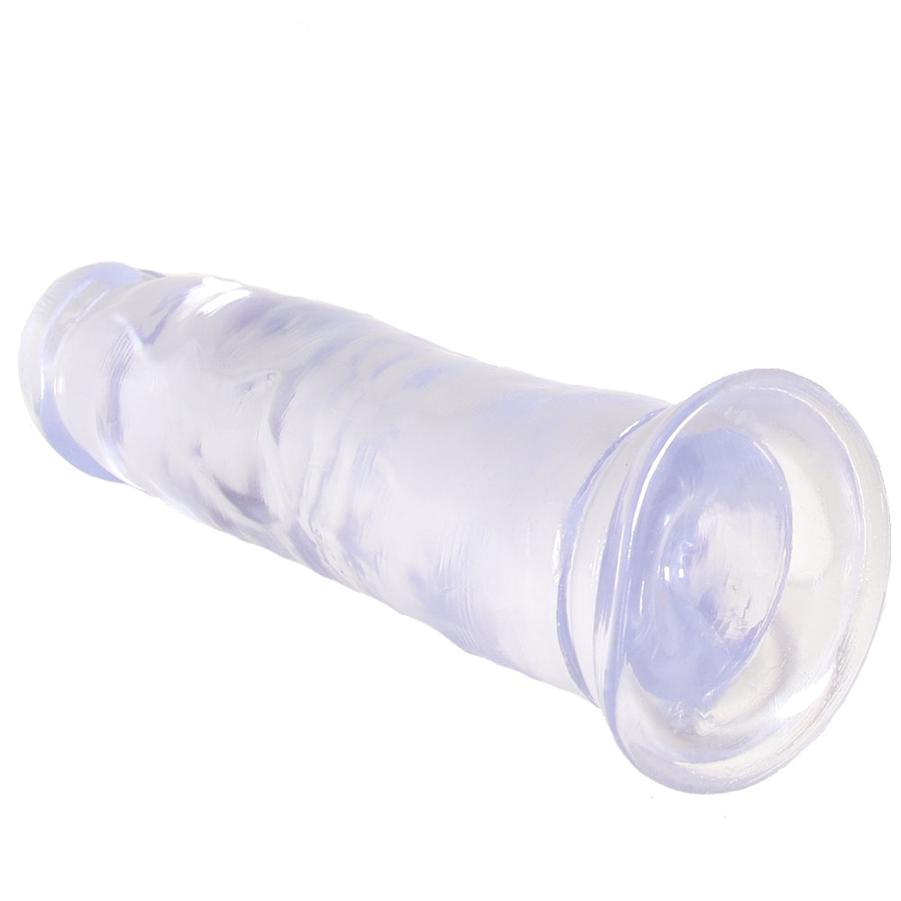 B Yours Thrill n' Drill 9 Inch Dildo in Clear