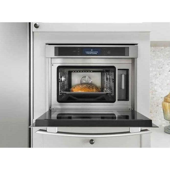 JennAir 24-inch, 1.3 cu. ft. Built-in Single Wall Oven with Steam and Convection JBS7524BS