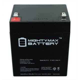 MIGHTY MAX BATTERY 12V 5AH SLA Battery for Garage Door Opener Standby 41B822 ML5-1226702