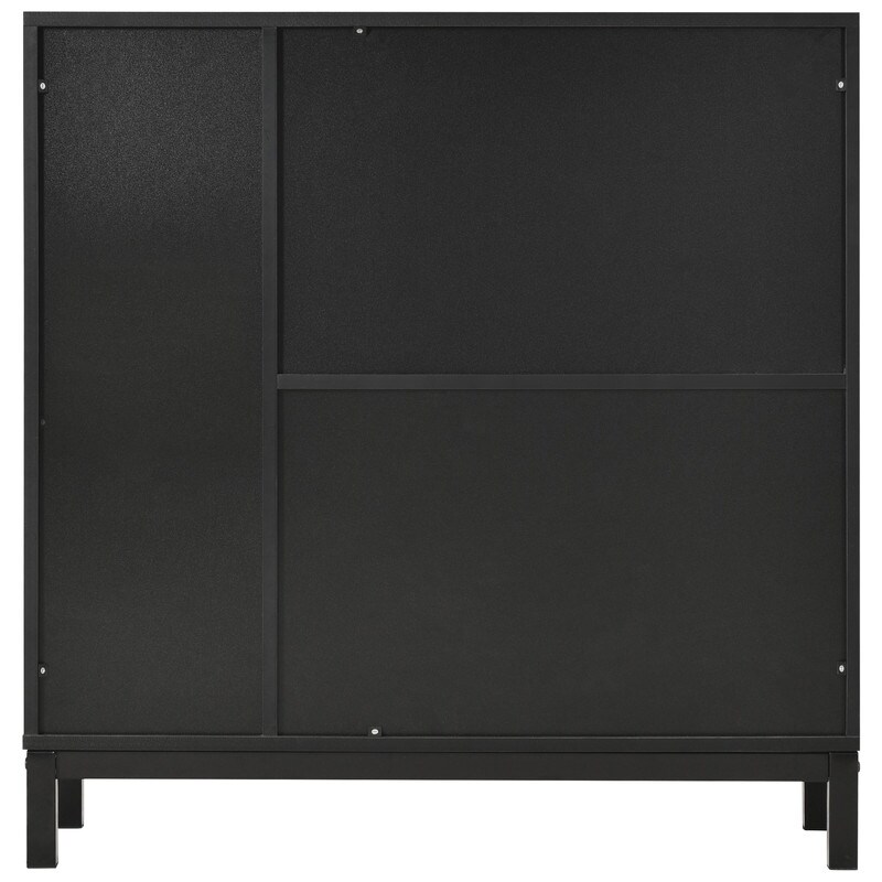 34'' Sideboards and Buffets with Storage  Coffee Bar Cabinet Wine Racks Storage